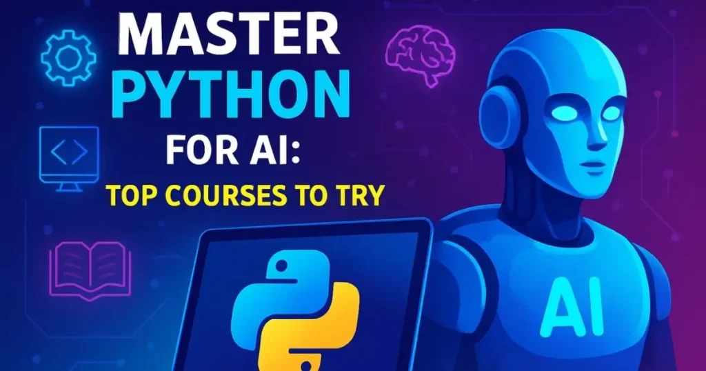 Mastering Python for AI with Top Courses