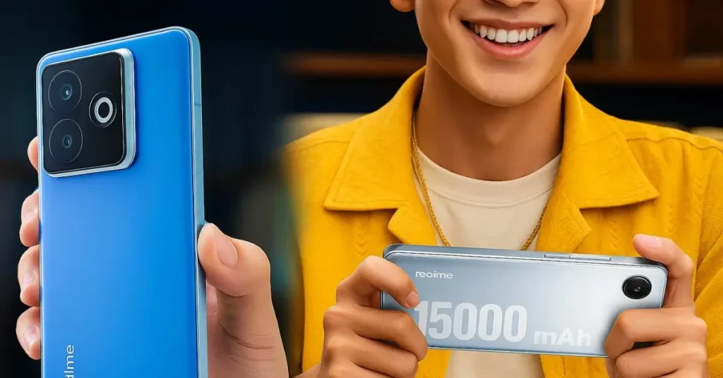 The Realme 15,000 mAh Prototype Phone